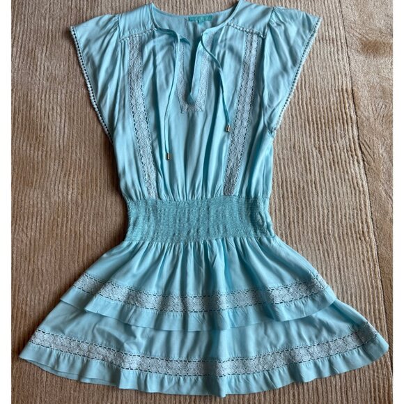 Melissa Odabash Georgie Cover-Up Dress Sky Size S - Picture 2 of 6